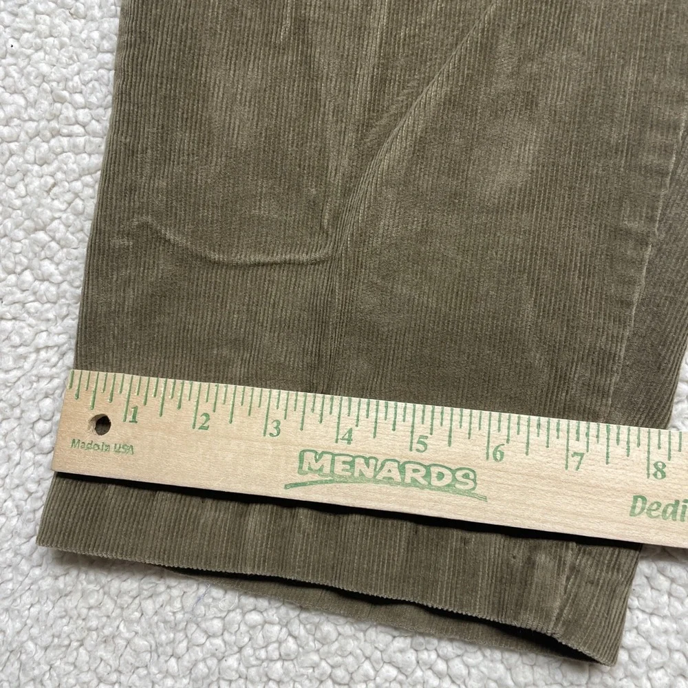 Levi's Pants Mens 35x28 Brown Movin On Corduroy Straight Leg Pleated Vintage
